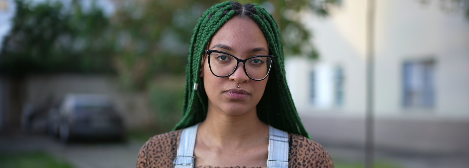 confident young african american woman